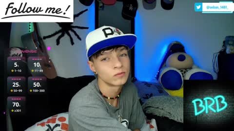 Snapshot of twink_sebas_ chatting on December 3, 3:51 am Bad boy sebastian online show from December 3, 3:51 am