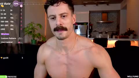 Snapshot of willyumx chatting on September 14, 2:02 am William Miguel online show from September 14, 2:02 am