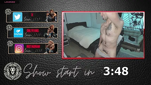 Snapshot of Leon_1234 chatting on March 11, 2:40 pm Leon 1234 online show from March 11, 2:40 pm