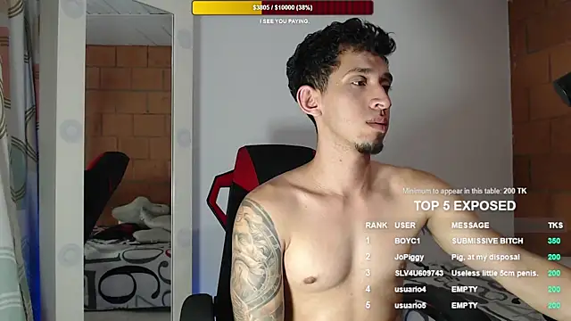 stevenSEX123 online show from April 26, 3:15 am