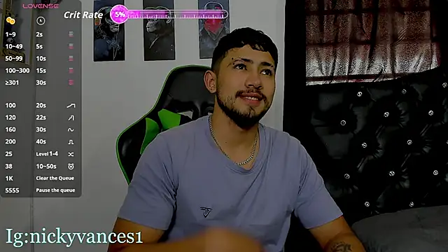 nicky vances online show from March 8, 8:24 pm