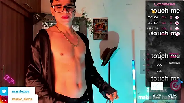 Snapshot of marckalexis chatting on February 6, 12:05 pm marckalexis online show from February 6, 12:05 pm