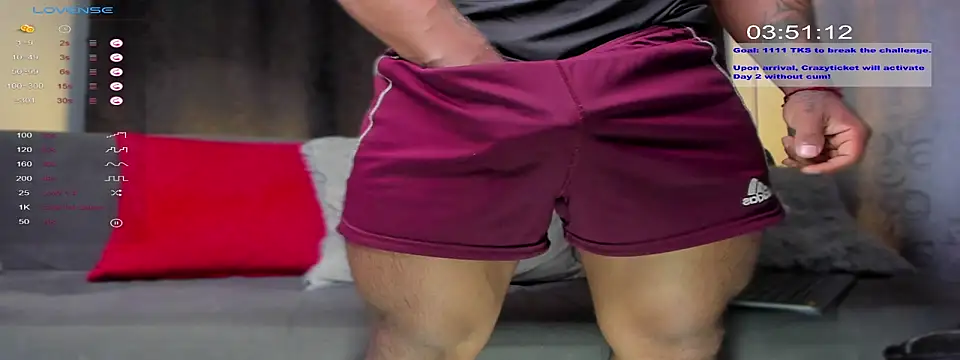 Couple muscle1 online show from February 4, 2:43 pm