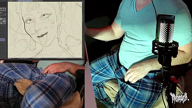 DrenchedArt online show from January 6, 6:01 pm