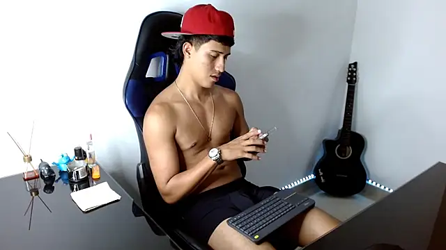Snapshot of Juan_da01 chatting on January 11, 3:02 am Juan da01 online show from January 11, 3:02 am