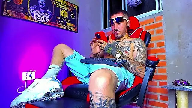 smoker445 online show from October 16, 1:35 am