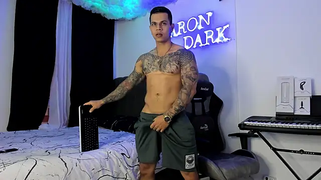 Snapshot of Aron_Dark chatting on January 3, 9:15 pm Aron Dark online show from January 3, 9:15 pm