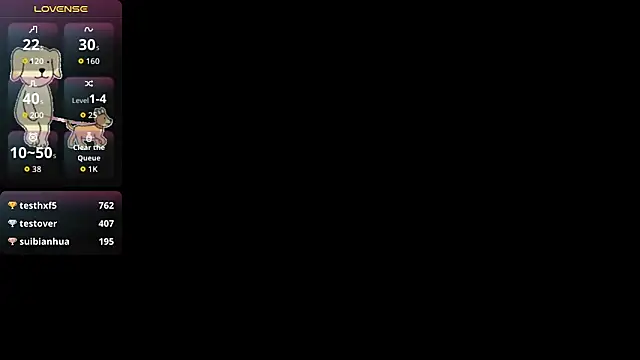 Lovensetest online show from March 12, 10:01 am