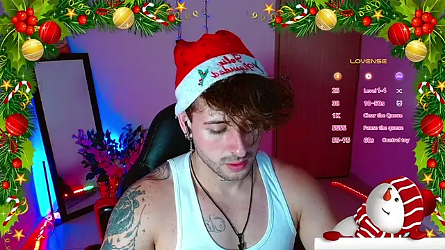 Snapshot of Ares_blue chatting on December 23, 11:14 am Ares blue online show from December 23, 11:14 am