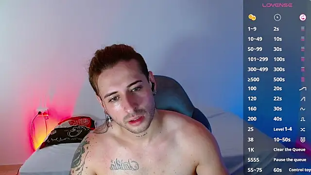 Snapshot of Ares_blue chatting on March 18, 11:55 am Ares blue online show from March 18, 11:55 am
