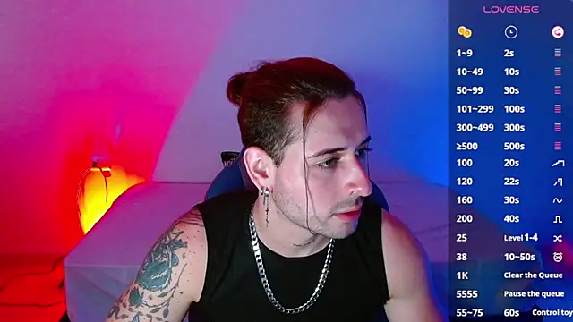 Snapshot of Ares_blue chatting on March 17, 11:10 am Ares blue online show from March 17, 11:10 am