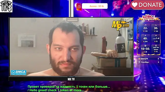 BISEXGOOD777 online show from April 18, 9:00 am