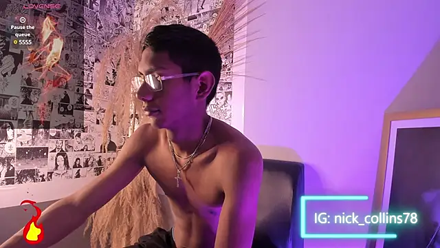 Snapshot of Nick_Collins18 chatting on January 14, 8:04 pm Nick Collins18 online show from January 14, 8:04 pm