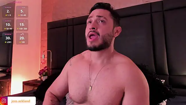 JossAckland online show from November 12, 8:03 pm