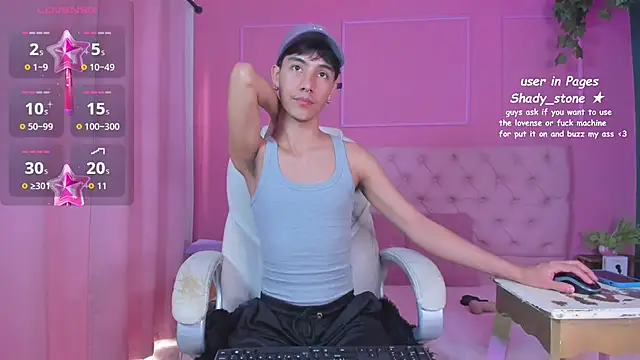 SHADY STONE online show from October 23, 8:23 pm