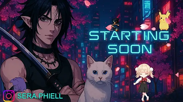 Snapshot of Seraphiell chatting on September 25, 2:21 am Seraphiell online show from September 25, 2:21 am