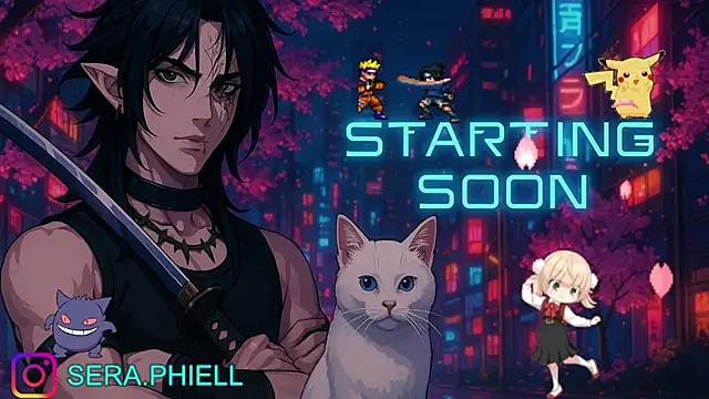 Snapshot of Seraphiell chatting on September 23, 1:05 am Seraphiell online show from September 23, 1:05 am
