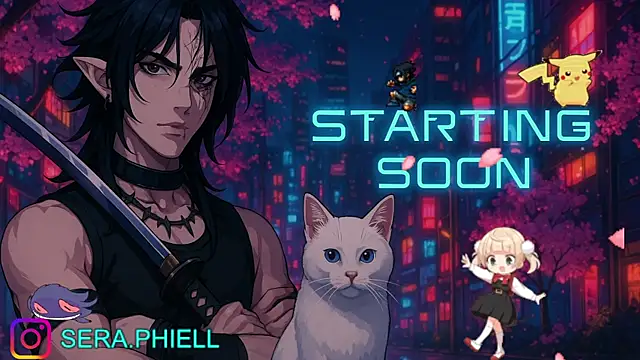Snapshot of Seraphiell chatting on September 13, 2:01 am Seraphiell online show from September 13, 2:01 am