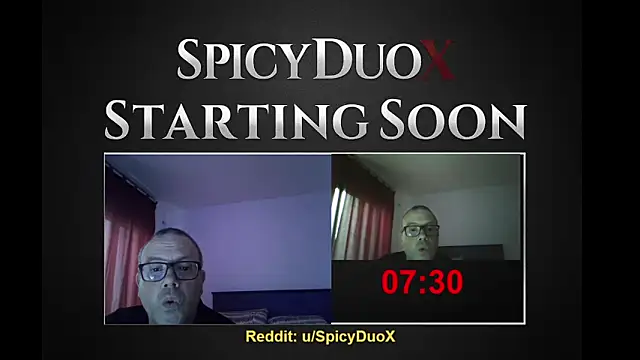 SpicyDuoX online show from October 11, 12:20 pm