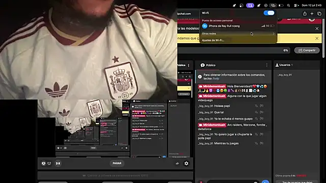 Minidemonkush online show from July 12, 12:45 am
