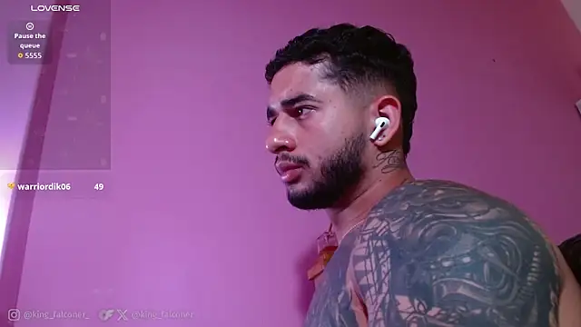 king falconer online show from March 27, 8:26 am