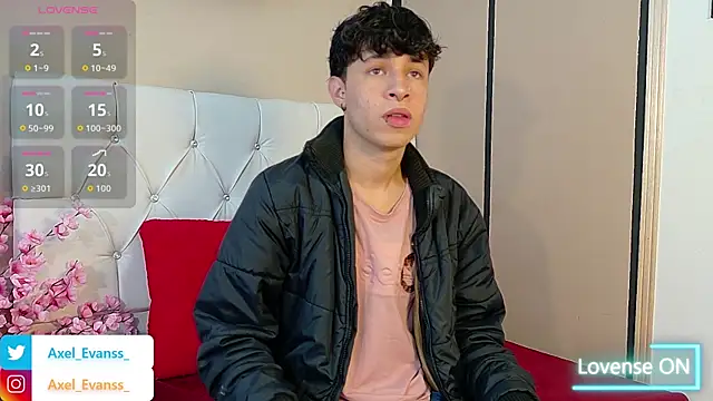 Snapshot of Axel__Evans chatting on October 9, 12:10 pm Axel Evans online show from October 9, 12:10 pm