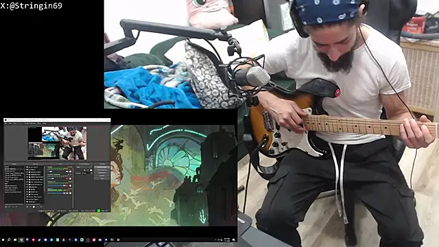 Stringin69 online show from July 1, 8:04 am