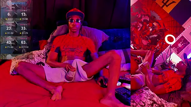 BlackLewdSpidey online show from January 19, 5:39 pm