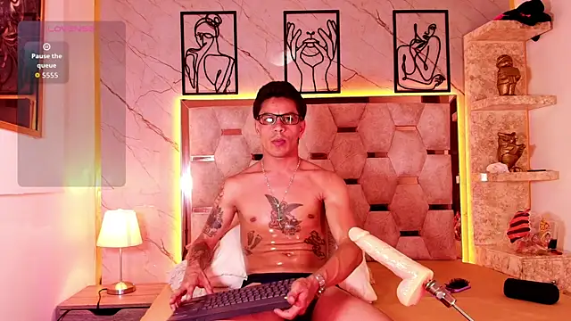 Andrew Haalls online show from April 23, 8:55 pm