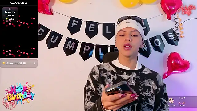 Prince Apolo online show from March 9, 1:16 pm