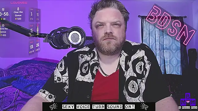 Bi Master Mack online show from February 2, 4:15 pm