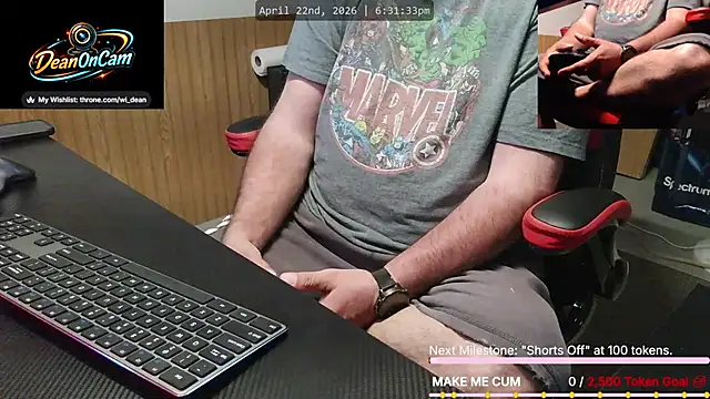 DeanonCam online show from April 22, 11:31 pm