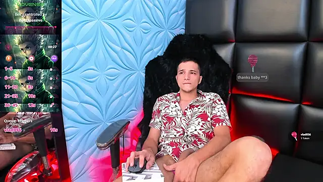 bad boy cum  online show from April 5, 12:52 am