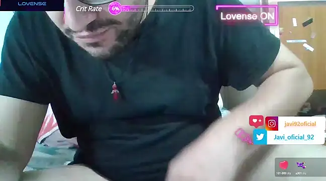 Snapshot of Javi_92 chatting on March 5, 7:06 pm Javi 92 online show from March 5, 7:06 pm