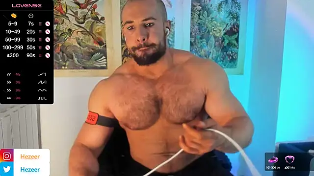 Snapshot of Musculus6 chatting on December 16, 9:03 am Musculus6 online show from December 16, 9:03 am