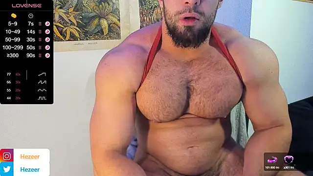 Snapshot of Musculus6 chatting on March 3, 9:01 pm Musculus6 online show from March 3, 9:01 pm