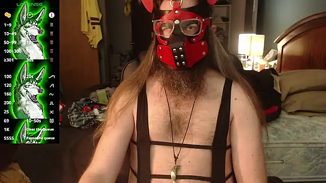 kinkywolf429 online show from July 21, 6:10 pm