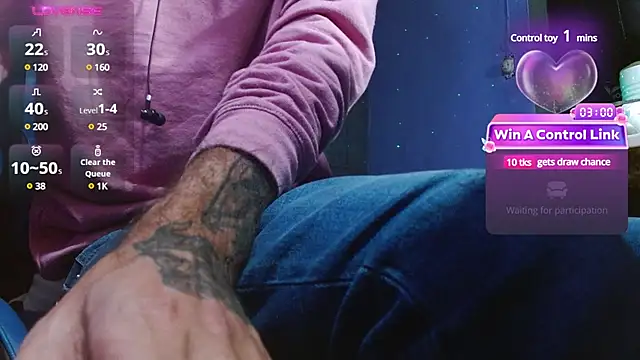 Snapshot of Tatted21xxx chatting on December 27, 3:38 pm Tatted21xxx online show from December 27, 3:38 pm