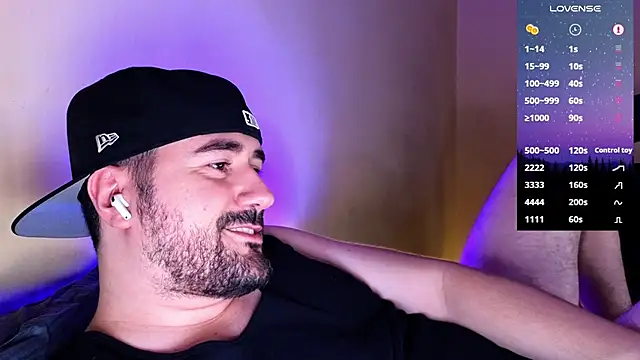 Snapshot of DominantTheo chatting on February 24, 2:19 am DominantTheo online show from February 24, 2:19 am