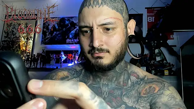 DEATHINK666XX online show from April 18, 7:58 pm