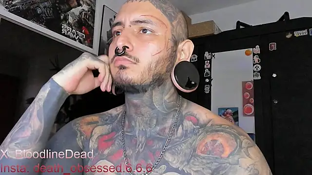 DEATHINK666XX online show from March 14, 8:17 pm