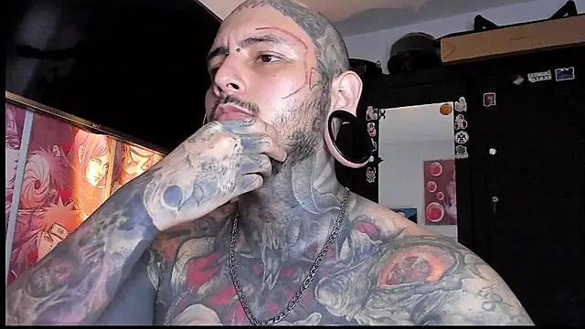 DEATHINK666XX online show from January 28, 9:08 pm