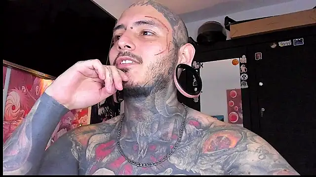 DEATHINK666XX online show from January 13, 9:42 pm