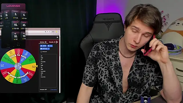 Vincent Strong online show from October 26, 1:24 pm