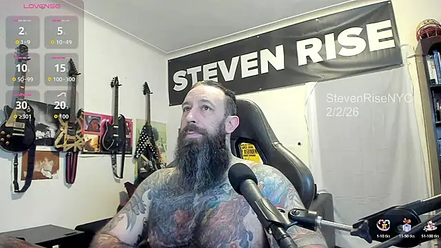 StevenRiseNYC online show from February 2, 1:52 pm