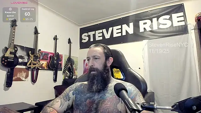 StevenRiseNYC online show from November 19, 1:55 pm