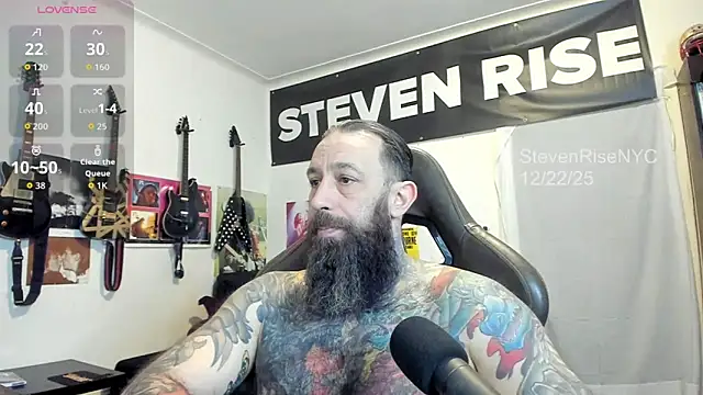 StevenRiseNYC online show from December 22, 2:36 pm